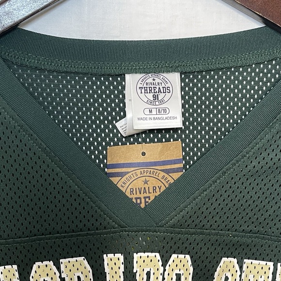 Colorado State Rams Mesh Football Jersey Green Rivalry Threads - Picture 4 of 8